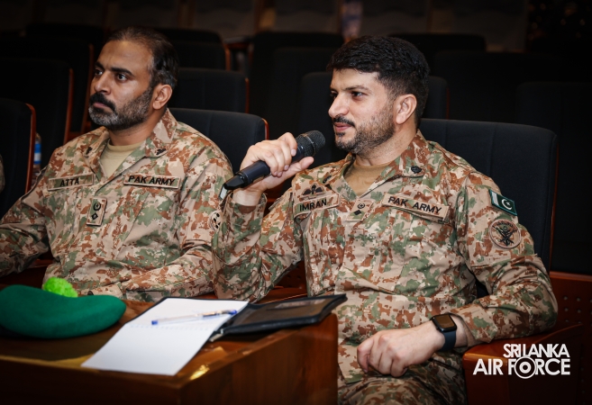 PAKISTAN NATIONAL DEFENCE UNIVERSITY (NDU) VISITS AIR FORCE HEADQUARTERS