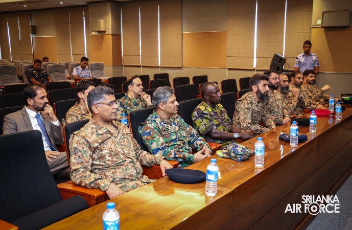 PAKISTAN NATIONAL DEFENCE UNIVERSITY (NDU) VISITS AIR FORCE HEADQUARTERS