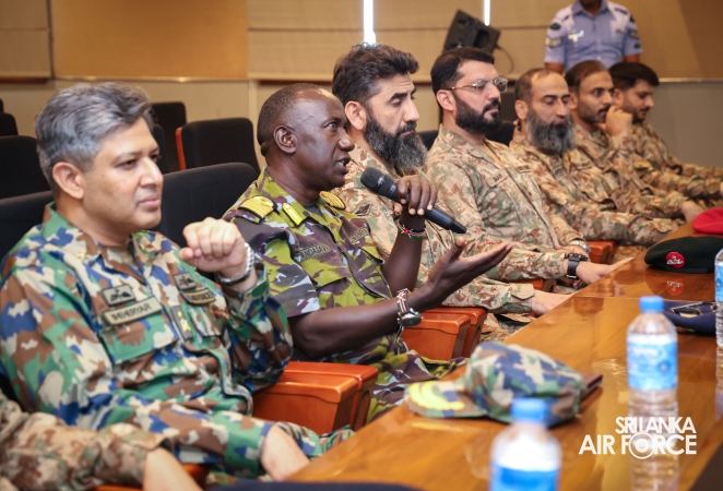 PAKISTAN NATIONAL DEFENCE UNIVERSITY (NDU) VISITS AIR FORCE HEADQUARTERS