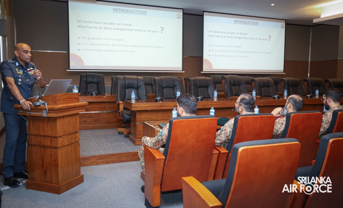 PAKISTAN NATIONAL DEFENCE UNIVERSITY (NDU) VISITS AIR FORCE HEADQUARTERS