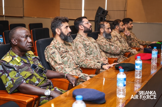 PAKISTAN NATIONAL DEFENCE UNIVERSITY (NDU) VISITS AIR FORCE HEADQUARTERS