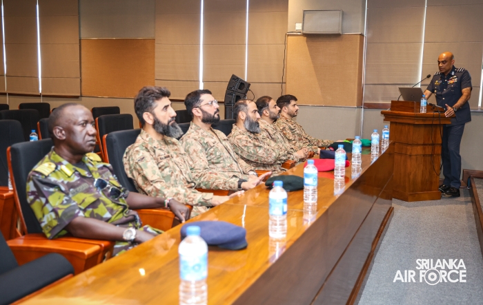 PAKISTAN NATIONAL DEFENCE UNIVERSITY (NDU) VISITS AIR FORCE HEADQUARTERS
