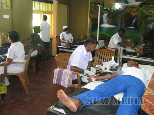 Blood Donation Campaign SLAF Stn Kgl