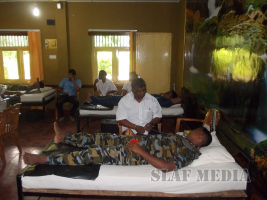 Blood Donation Campaign SLAF Stn Kgl