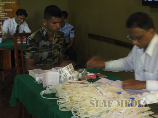 Blood Donation Campaign SLAF Stn Kgl