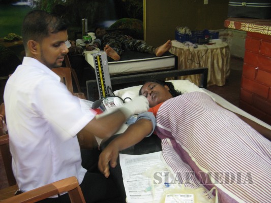 Blood Donation Campaign SLAF Stn Kgl