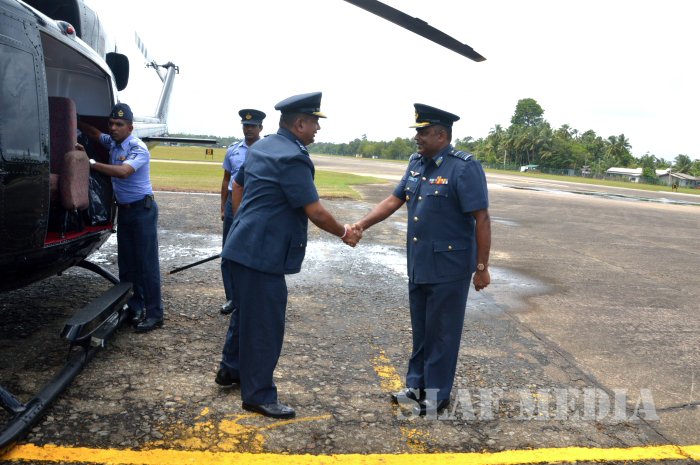 Annual Aoc’s Inspection of SLAF Station Katukurunda