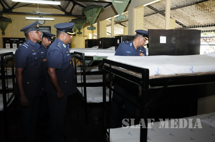 Annual Aoc’s Inspection of SLAF Station Katukurunda