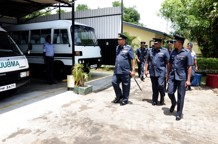 Annual Aoc’s Inspection of SLAF Station Katukurunda
