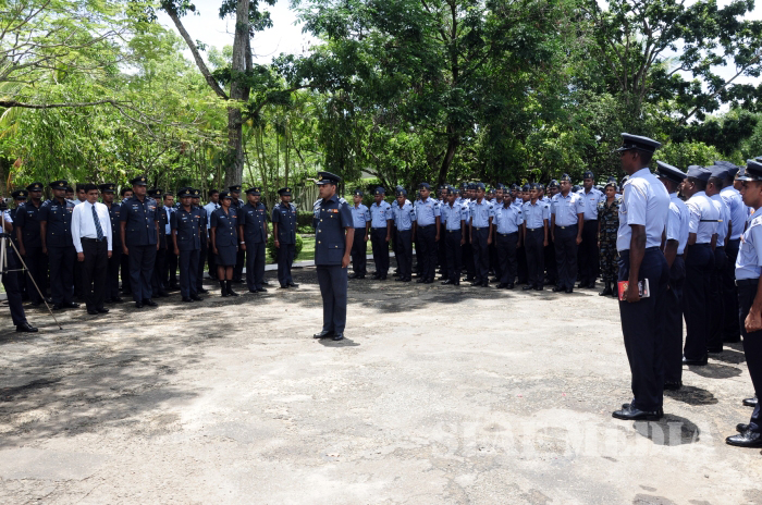 Annual Aoc’s Inspection of SLAF Station Katukurunda