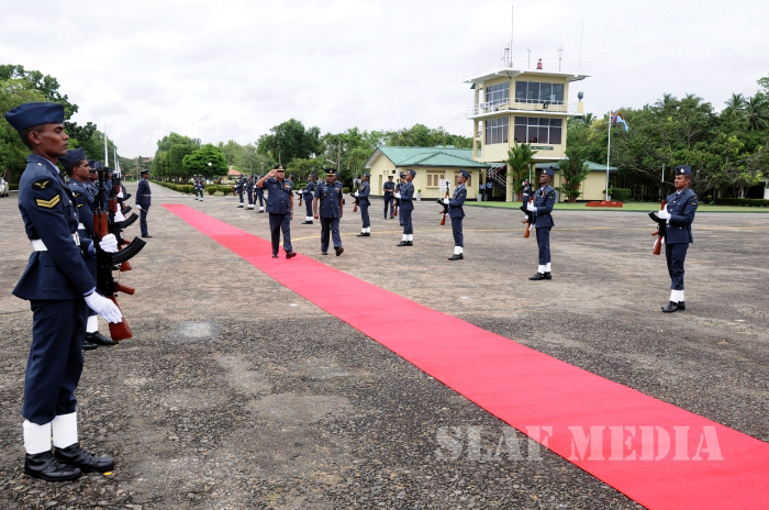 Annual Aoc’s Inspection of SLAF Station Katukurunda