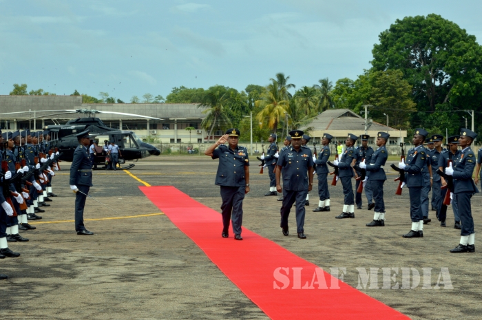 Annual Aoc’s Inspection of SLAF Station Katukurunda