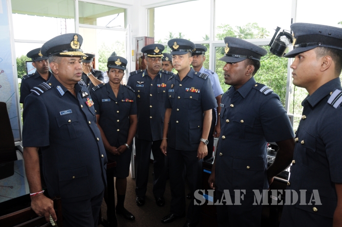 Annual Aoc’s Inspection of SLAF Station Katukurunda