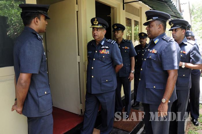 Annual Aoc’s Inspection of SLAF Station Katukurunda