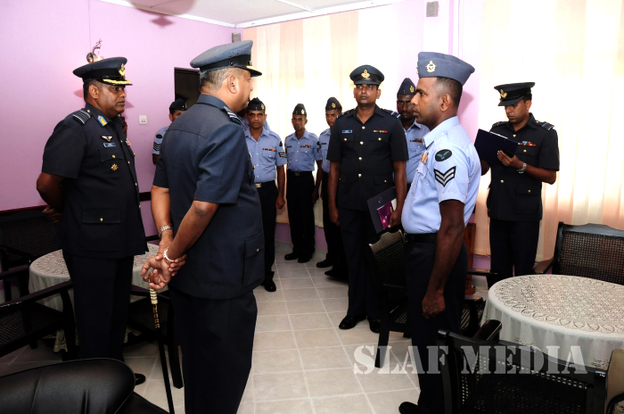 Annual Aoc’s Inspection of SLAF Station Katukurunda