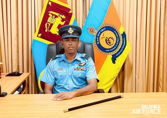 Assuming Duties of Commanding Officer AR&D Wing Station
Katukurunda
