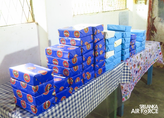 SLAF STATION KATUKURUNDA ORGANIZES BOOK DONATION PROGRAMME AT MALEGODA PRIMARY SCHOOL