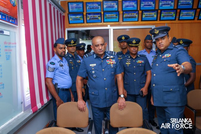 COMMANDER’S INSPECTION OF SLAF STATION KATUKURUNDA