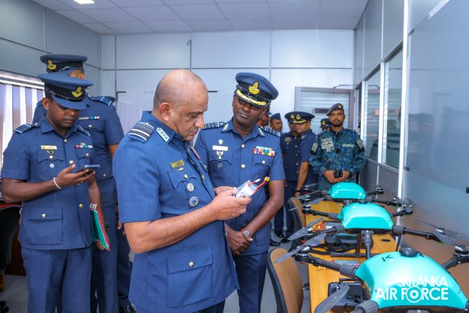 COMMANDER’S INSPECTION OF SLAF STATION KATUKURUNDA