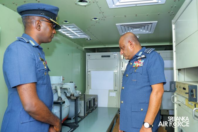 COMMANDER’S INSPECTION OF SLAF STATION KATUKURUNDA
