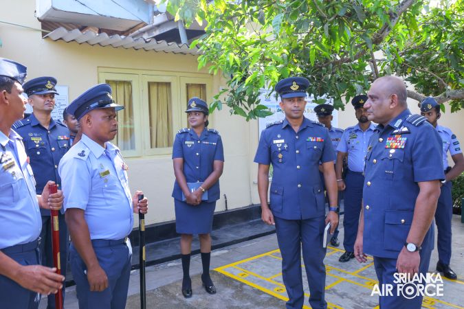 COMMANDER’S INSPECTION OF SLAF STATION KATUKURUNDA