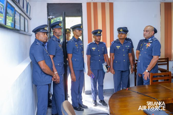 COMMANDER’S INSPECTION OF SLAF STATION KATUKURUNDA