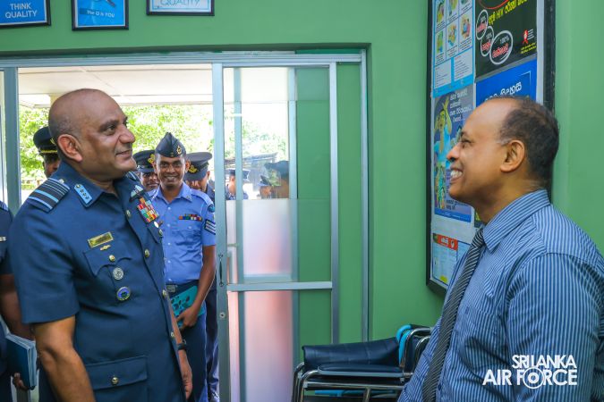 COMMANDER’S INSPECTION OF SLAF STATION KATUKURUNDA