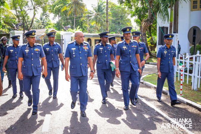 COMMANDER’S INSPECTION OF SLAF STATION KATUKURUNDA