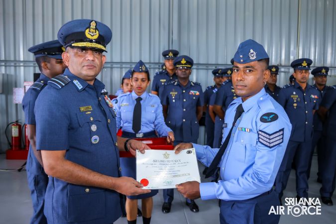 COMMANDER’S INSPECTION OF SLAF STATION KATUKURUNDA