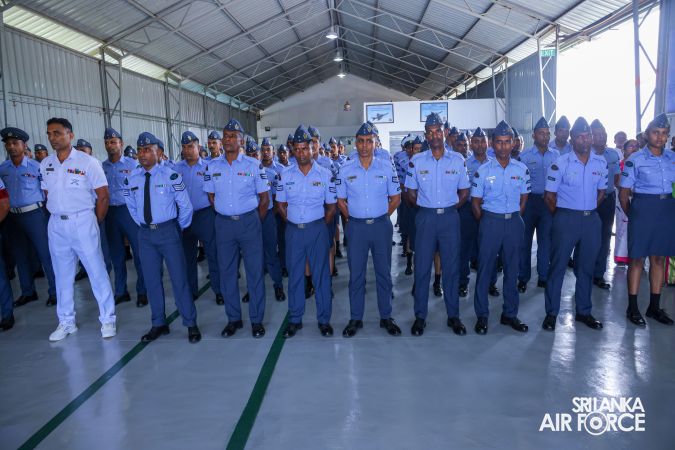 COMMANDER’S INSPECTION OF SLAF STATION KATUKURUNDA