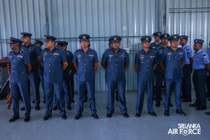COMMANDER’S INSPECTION OF SLAF STATION KATUKURUNDA