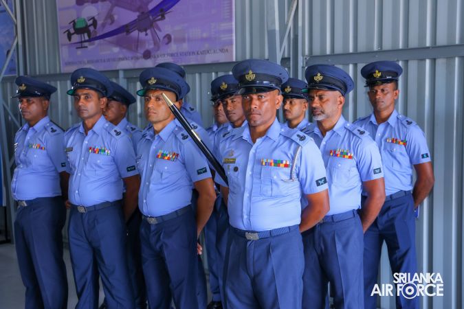 COMMANDER’S INSPECTION OF SLAF STATION KATUKURUNDA