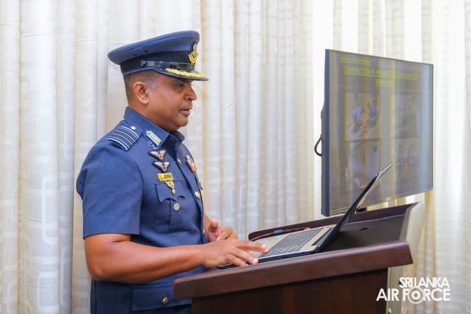 COMMANDER’S INSPECTION OF SLAF STATION KATUKURUNDA