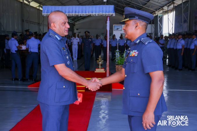 COMMANDER’S INSPECTION OF SLAF STATION KATUKURUNDA
