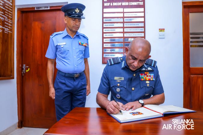 COMMANDER’S INSPECTION OF SLAF STATION KATUKURUNDA