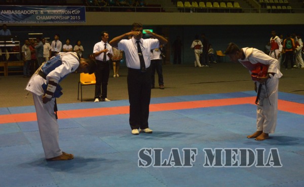 Air Force team excels at the First Korean Ambassadors & Kukkiwon Cup Taekwondo Championship 2015