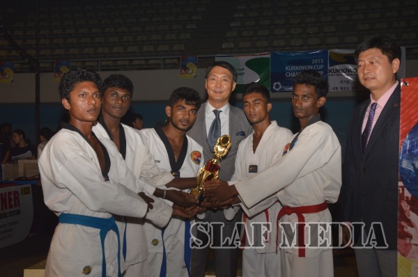 Air Force team excels at the First Korean Ambassadors & Kukkiwon Cup Taekwondo Championship 2015