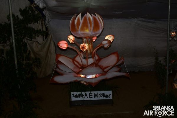 SLAF JOINS OPENING OF NEW CONSTRUCTIONS AT KURAGALA RAJAMAHA VIHARAYA AND STATE VESAK RELIGIOUS CELEBRATION - 2022