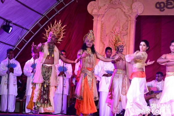 SLAF JOINS OPENING OF NEW CONSTRUCTIONS AT KURAGALA RAJAMAHA VIHARAYA AND STATE VESAK RELIGIOUS CELEBRATION - 2022