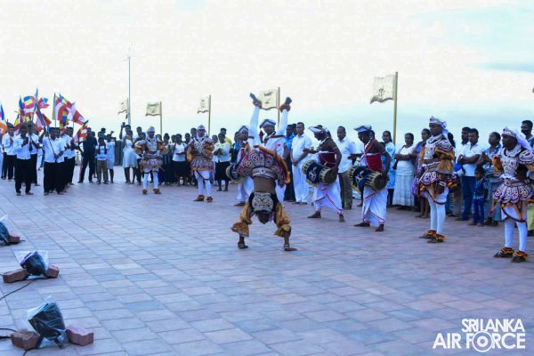 SLAF JOINS OPENING OF NEW CONSTRUCTIONS AT KURAGALA RAJAMAHA VIHARAYA AND STATE VESAK RELIGIOUS CELEBRATION - 2022