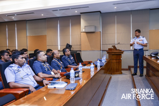 SLAF CONDUCTS WORKSHOP ON INTERNATIONAL AIR LAW AND AIR DEFENCE OPERATIONS