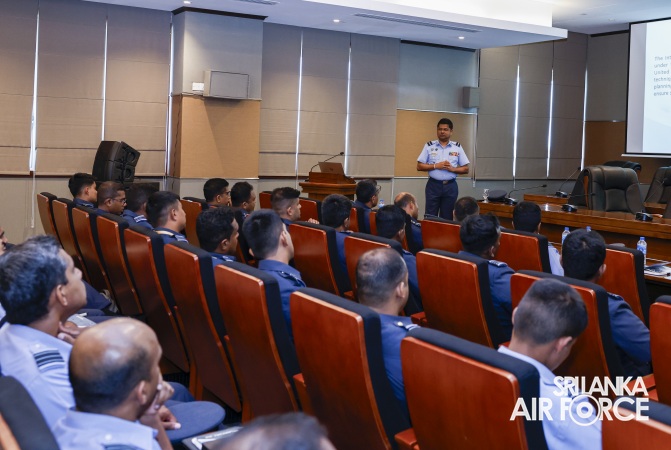 SLAF CONDUCTS WORKSHOP ON INTERNATIONAL AIR LAW AND AIR DEFENCE OPERATIONS