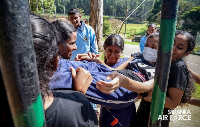 SLAF COMBAT TRAINING SCHOOL DIYATALAWA CONDUCTS THREE DAY LEADERSHIP DEVELOPMENT TRAINING PROGRAMME