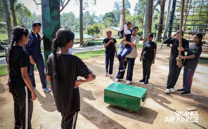 SLAF COMBAT TRAINING SCHOOL DIYATALAWA CONDUCTS THREE DAY LEADERSHIP DEVELOPMENT TRAINING PROGRAMME