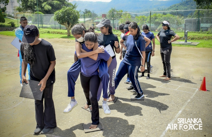 SLAF COMBAT TRAINING SCHOOL DIYATALAWA CONDUCTS THREE DAY LEADERSHIP DEVELOPMENT TRAINING PROGRAMME