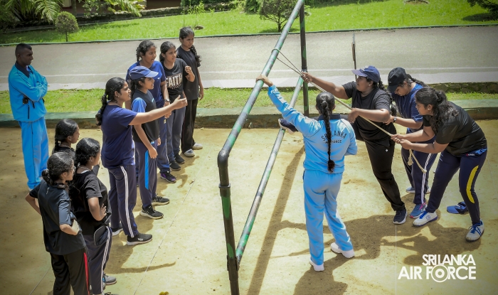 SLAF COMBAT TRAINING SCHOOL DIYATALAWA CONDUCTS THREE DAY LEADERSHIP DEVELOPMENT TRAINING PROGRAMME