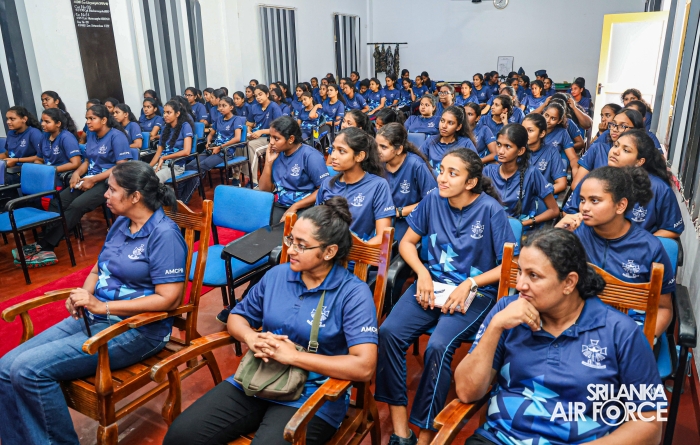 SLAF COMBAT TRAINING SCHOOL DIYATALAWA CONDUCTS THREE DAY LEADERSHIP DEVELOPMENT TRAINING PROGRAMME