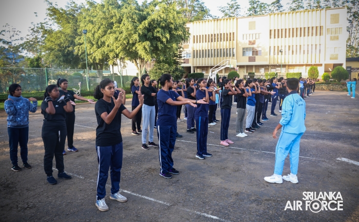 SLAF COMBAT TRAINING SCHOOL DIYATALAWA CONDUCTS THREE DAY LEADERSHIP DEVELOPMENT TRAINING PROGRAMME