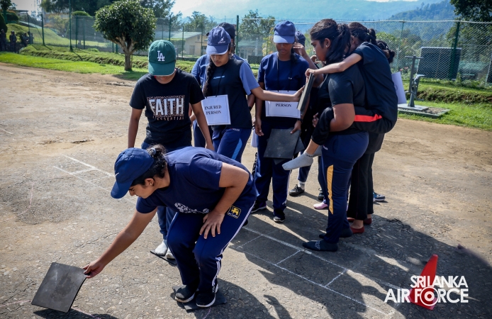 SLAF COMBAT TRAINING SCHOOL DIYATALAWA CONDUCTS THREE DAY LEADERSHIP DEVELOPMENT TRAINING PROGRAMME