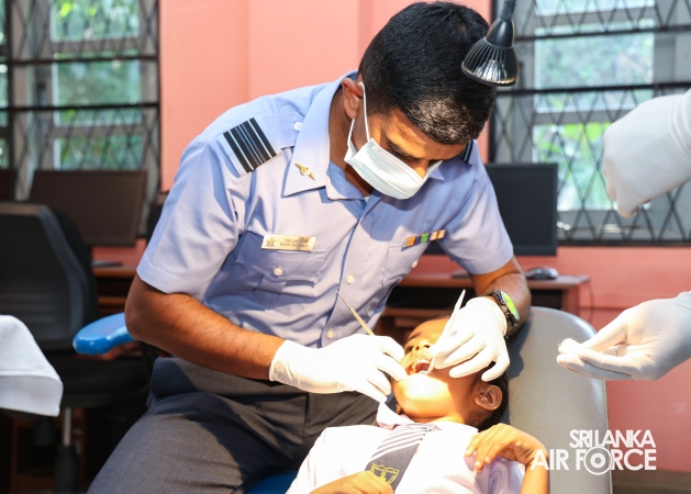 SLAF COMBAT TRAINING SCHOOL DIYATALAWA CONDUCTS COMMUNITY OUTREACH PROGRAMME UNDER THE CLEAN SRI LANKA PROJECT